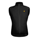 Unisex Reflective Bike Cycling Windproof Vest Running Sports Coat XL Black