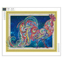 5D DIY Special-shaped Diamond Painting Rooster Cross Stitch Embroidery Kit