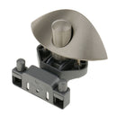 2X Half moon Push Latch Knob Drawer Cupboard Door Caravan Furniture Lock