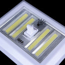 4* COB LED Light Switch Wall Night Lights Battery Operated Closet LampBDlj
