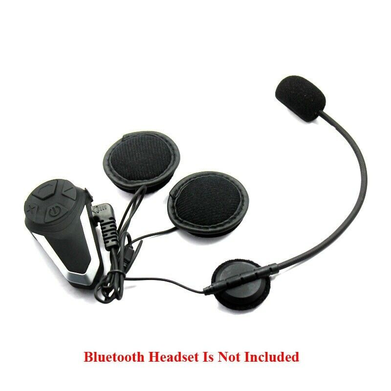 2Pcs Mini 8 Pin Earpiece Microphone Speaker for BT-S1 BT-S2/S3 Motorcycle B U7L5