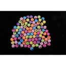 100pcs Fashion Flower Beads Spacer Beads Charm for DIY Jewelry Making 10mm