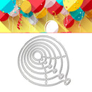 6PCS/lot Balloons Metal Cutting Dies Stencil Dies Cut Scrapbooking Craft Stamps