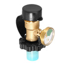 Propane Tank Adapter Level Indicator with Gauge for BBQ Grills Camping Stove