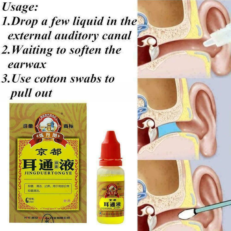 Ear Acute Otitis Drops Chinese Herbal Medicine For Ears Deafness Tinnitus S Z9R5