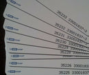 White 10Pcs 26 bit H10301 Format Facility 22 - HID 1386LGGMN ISOProx II Card