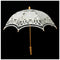 Victorian umbrella umbrella lace wedding bride umbrella Ivory 30x51cm G1B5