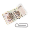 Metal Money Clips Paper Clip Holder Folder Credit Card Portfolio Money Holder FT