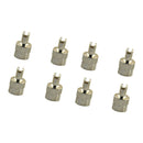 8 Pieces Universal Motorcyle Car Slotted Head Valve Stem Caps Cover Remover Tool