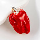 New Pepper Enamel Brooch Pin Collar Decor Badge Corsage Party Banquet Jewe OZ