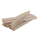 20pcs Square Wood Stick Wooden Dowel for Making Trunk Pole Hobby Craft 20cm