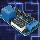 DC 12V Delay Time Switch Module Cycle Timer Control Relay Multifunctio FCI