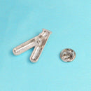 Test Tubes Pin Brooch With Crystals Science Chemistry Flasks Pin Button Med F7O4