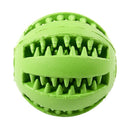 Dog Ball Toys for Pet Tooth Cleaning/Chewing/Playing,IQ Treat Ball Food Dis S5U9