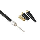 bicycle repair set in bag, multitool & high-quality mini air pump and tire