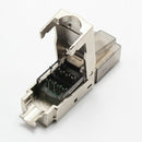 Super Six Types of Pressure-Free Shielded Crystal Head Cat6A Shielded Gigab