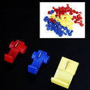100Pcs Branch Connector Quick Connector Current Thief 50 X Blue 40 X Red 10