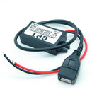 1X DC-DC Converter Module 12V To 5V USB Output Power Adapter 3A 15W FU
