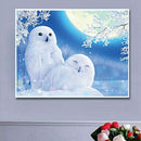 5D Diy Diamond Painting winter owl Cross Stitch diamond Kits Home Decoratio Q6N5