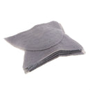 Pack of 5 Pairs Detachable Shoulder Pad Sew-In Gray Cotton Garment Shoulder