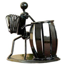 Creative Accordion Artist Pen Holder Desktop Decor Home Craft Case Container