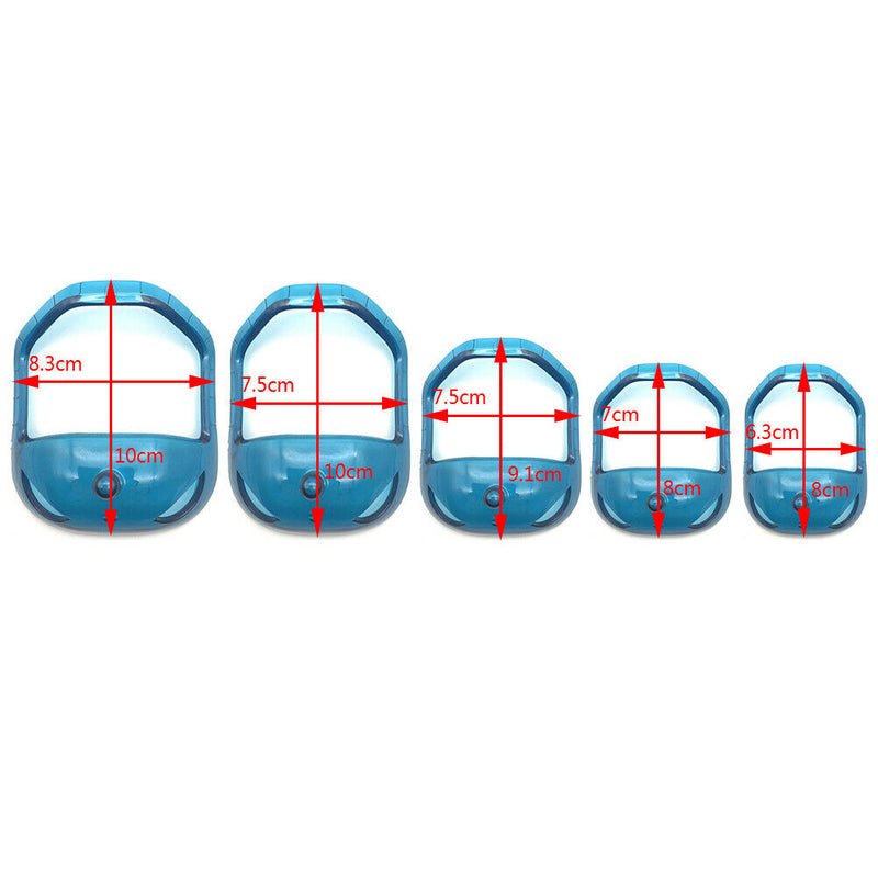 5Pcs Beard Styling Tools for Men Fashion Goatee Shaping Template Beard Shaving E