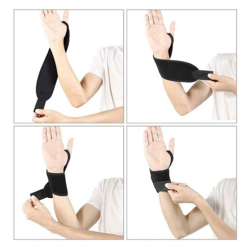 Neoprene Elastic Bandage Fitness Hand Palm Brace Wrist Support Palm Pad A