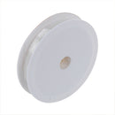 10 m wire / rope elastic for threading beads - White