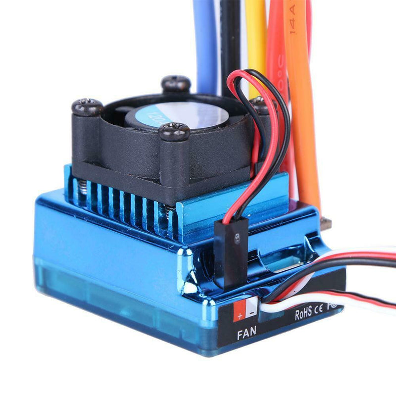 Brushless 120A Sensor Large Current Speed Controller for 1:8 1:10 RC Car SN9F