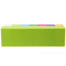 Portable Pill Box Weekly 7 Day Medicine Holder 28 Slot Storage Container Case