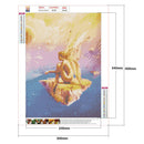 Beauty 5D DIY Full Round Drill Diamond Painting Cross Stitch Gifts (XF057) A