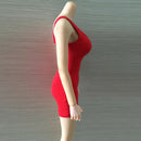Pack of 2 Sexy Package Hip Dress for 12'' Large Bust Female Body 1:6 Scale