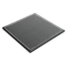 Leather Coasters Set with Holder,Simple Classic Coasters for Drinks, Protec