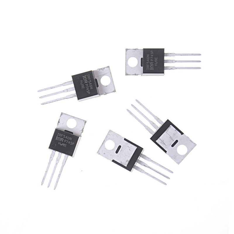 5Pcs IRF540N IRF540 TO-220 Power MOSFET IRF 100V 33A Electronic componentJ Tw