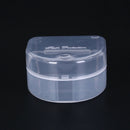 1pc dental box denture teeth storage case mouth guard container 6.4x6.5x3.5cm BX