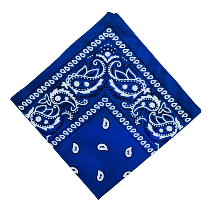 Womens Novelty Double Sided Print Bandana Head Wrap Neck Wristband Kerchief