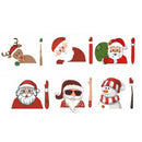 Car Rear Windshield Christmas Decoration Wiper Stickers Car Stickers Stylin