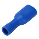 16-14AWG 10A Blue Female Spade Crimp Insulated Wire Terminal 100 Pcs E3T2