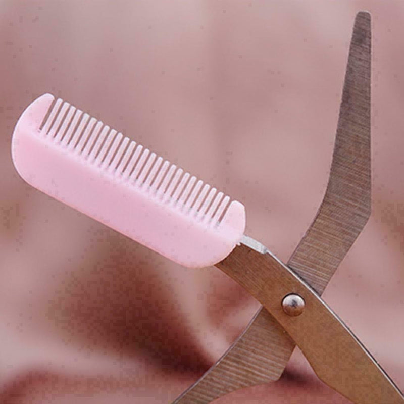 Makeup Eyebrow Hair Scissors Trimming Tweezer StainlessSteels Tool B O5N8