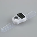Mini LCD Electronic Digital Display Finger Hand Tally Counter Counting -Whi