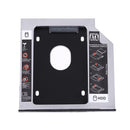 9mm SATA to SATA 2nd SSD Caddy Case Hard Disk Drive Enclosure CD-ROM Optical