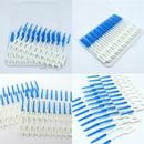 40Pcs Interdental Floss Brushes Dental Oral Care Soft Clean Between Tool Se N8J5