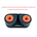 2 Row Cam Cleat, Premium Sailing and Sailboat Equipment, Cam Cleat Ball Bearing