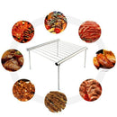 Outdoor Stainless Steel Barbecue Bracket Camping Bbq Multi-Tools Picnic Fol