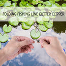 Shrimp-Shaped Stainless Steel Folding Fishing Line Cutter Clipper Scissors