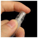 50 x 2ml Plastic Travel Spray Bottle Empty Transparent Perfume Atomizer New