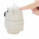 Wheat straw Cute Cartoon koala Automatic Toothpick Holders Home Table Decor Y9L7