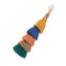 Stylish Hand Made Colorful Bohemian Pom Pom Tassel Bag Charm Keychain
