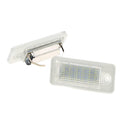 2PCS LED License Number Plate Light Day White for Audi A4 S4 B6 B7 A6 A8