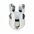2x Champagne bottle stopper in stainless steel, with sealing cap for bottle V7D9